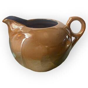 Vintage Iridescent Lusterware Porcelain Made In Japan Creamer EUC